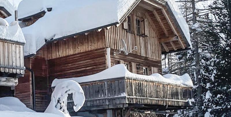 Murmeltierhütte Winter